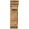 Ekena Millwork Balboa Traditional Rough Sawn Bracket w/ Offset Brace, Western Red Cedar, 6"W x 14"D x 22"H BKT0604X14X22BOA01RWR - alternate 4